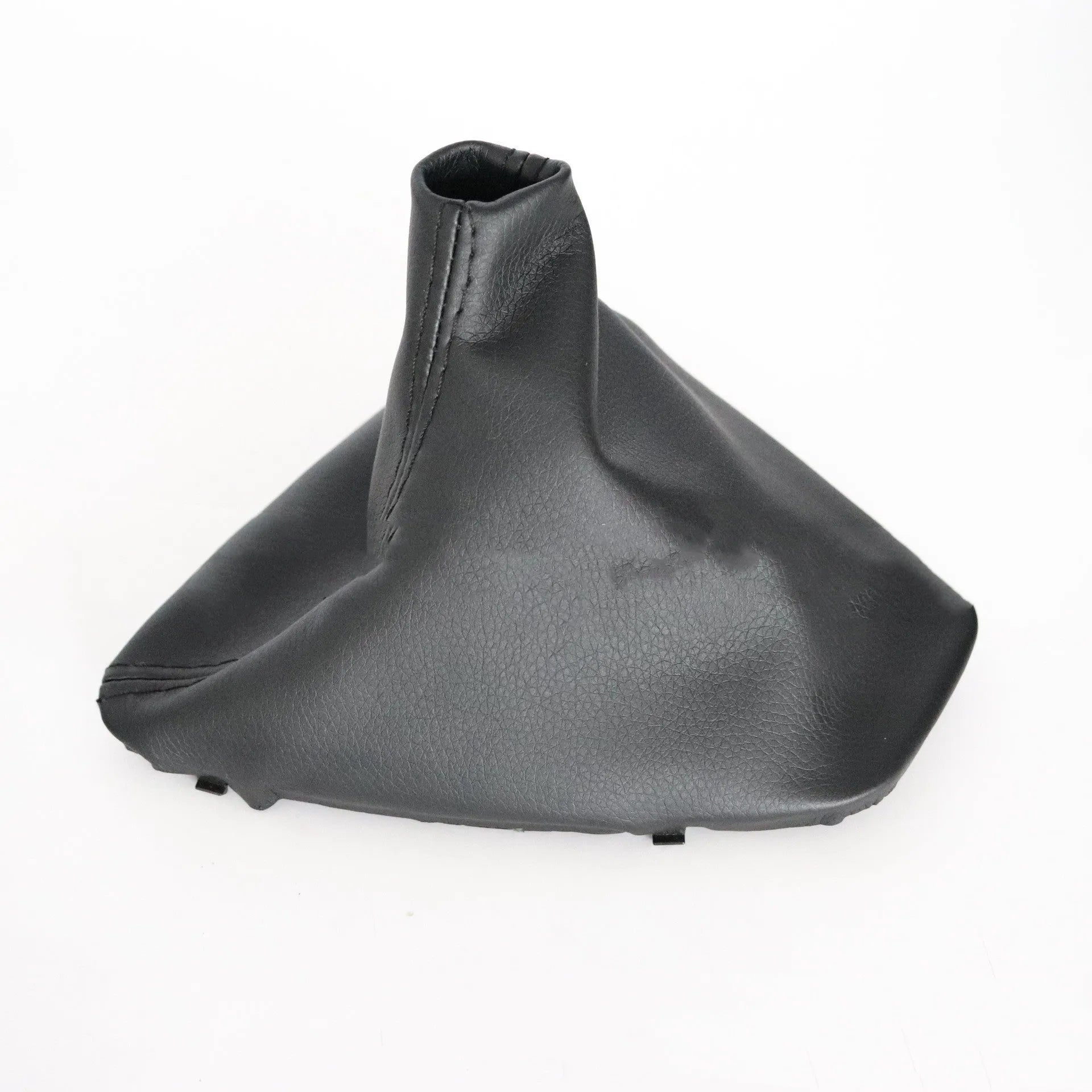 Black PU leather gear dust cover for BMW 3 Series interior replacement