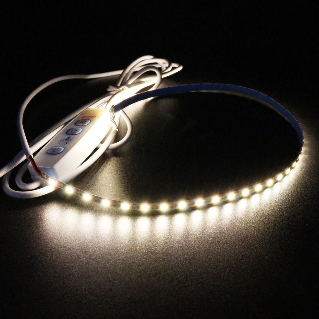 USB two-colour dimmable LED light strip 120 beads 2835 non-waterproof 5V
