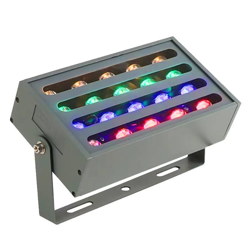 LED Rainbow Tree Lamp outdoor waterproof RGB colour projection spotlight with aluminium alloy shell
