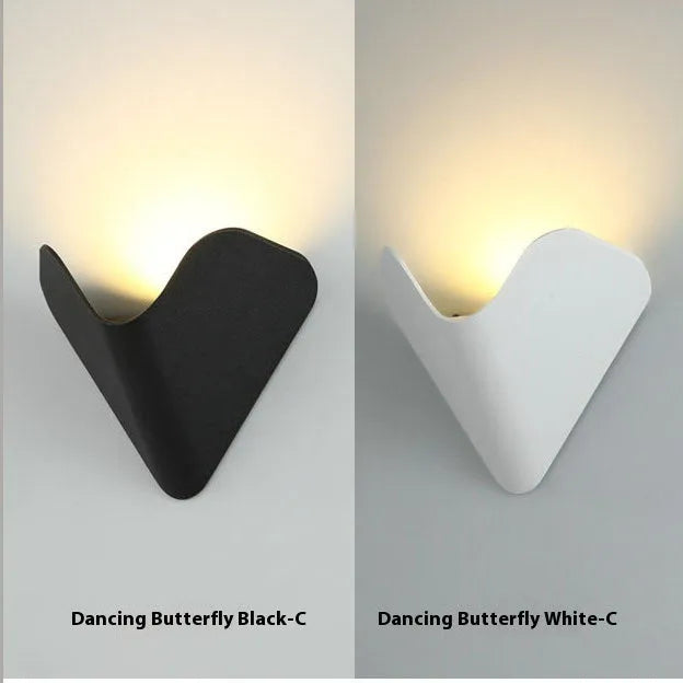 Black Bird's Nest design courtyard LED lamp with aluminium alloy shell, shown as a waterproof outdoor light.