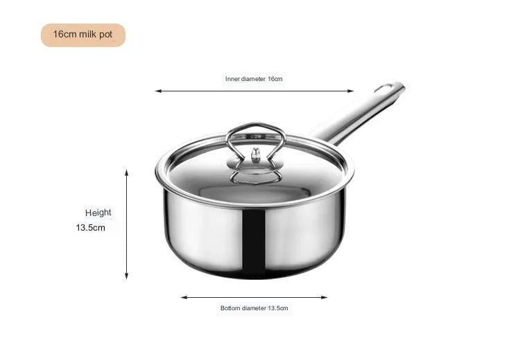 Stainless steel cookware set 15-piece with non-stick pan and glass lids on a countertop