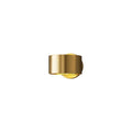 Modern simplicity copper wall lamp in gold or black finish with adjustable 4000K/3000K lighting