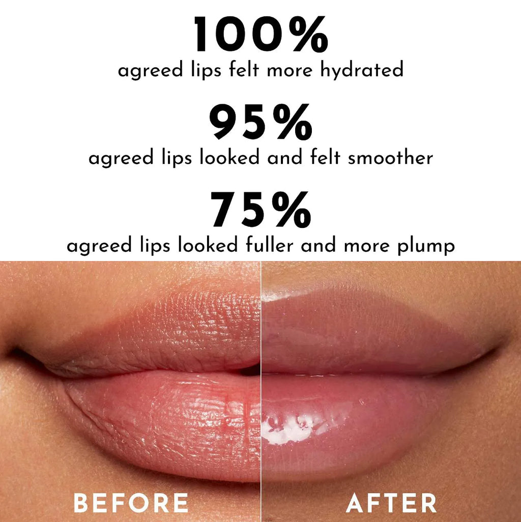 PHOFAY Hyaluronic Lip Gloss 4ml in colour 01, long-lasting moisturising lip gloss with glossy finish