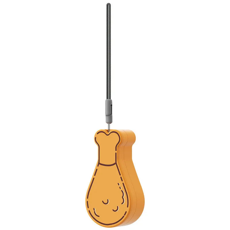 Portable pet water feeder bottle with food container in orange or white colour