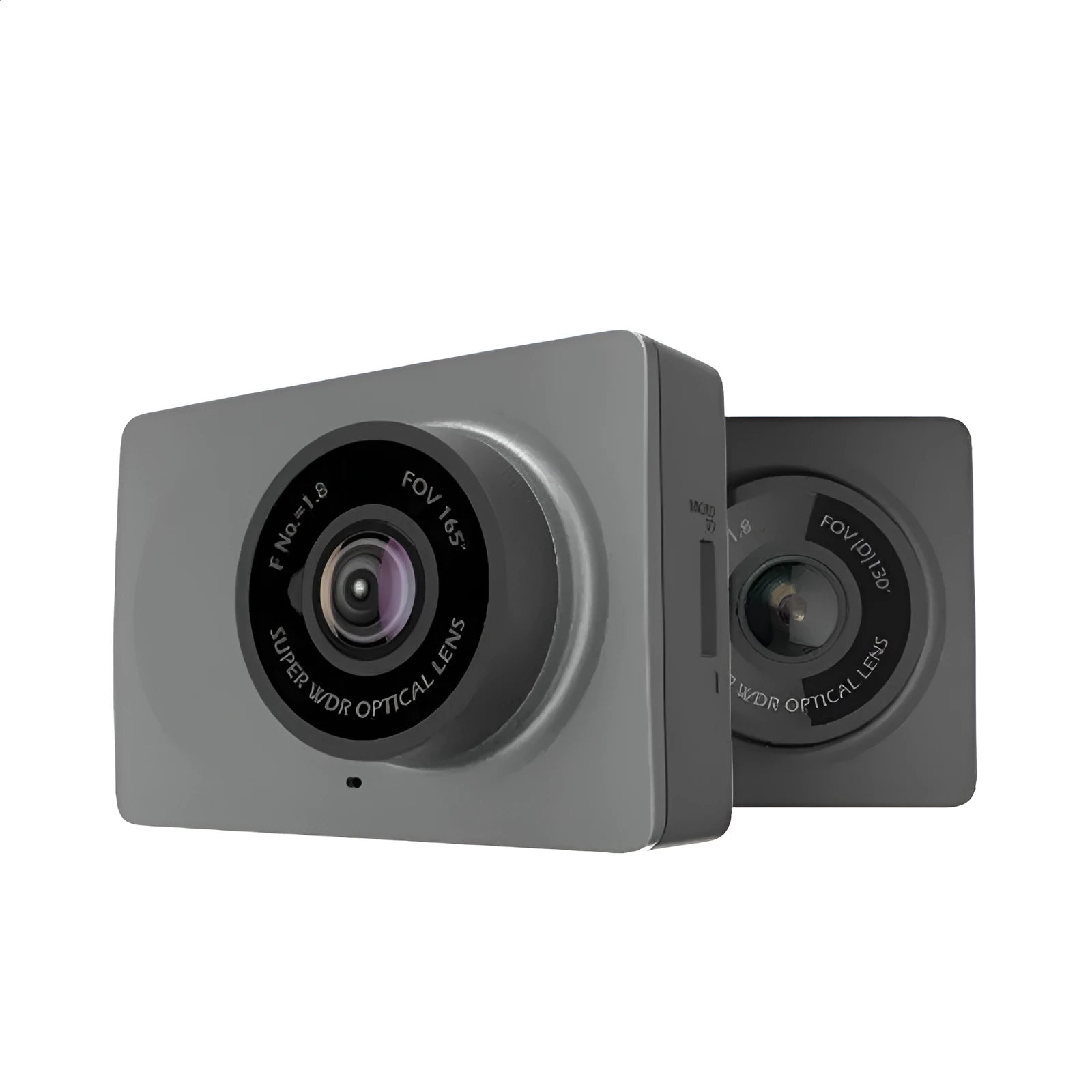 YI Intelligent Driving Recorder black Power version with 160-degree wide-angle lens and 3MP camera for vehicle recording