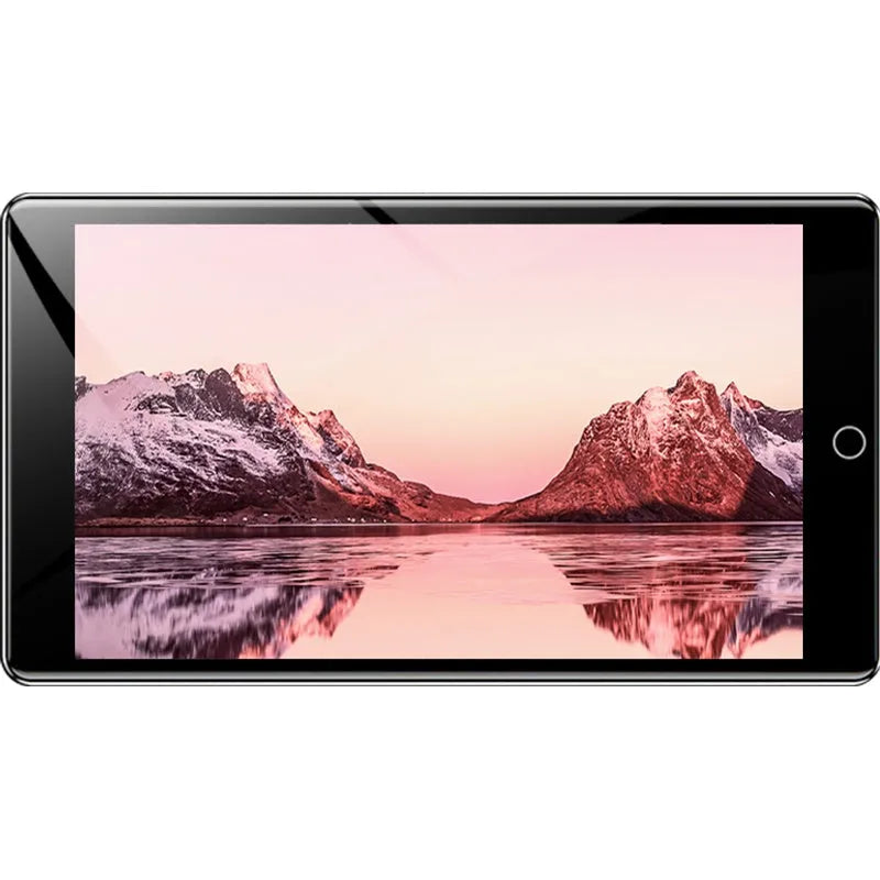 Black Ruizu H1 portable MP4 player with 4-inch touch screen showing media interface.