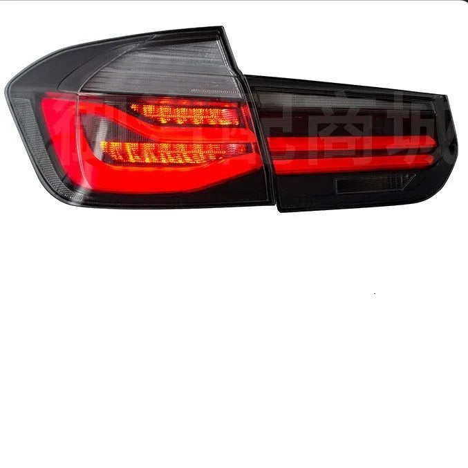 BMW 3 Series modified LED tail light assembly in red or smoked black finish