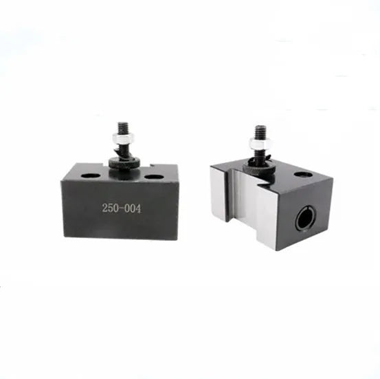 Machifit 250-000 hardened steel quick change tool post with holders for woodworking lathe