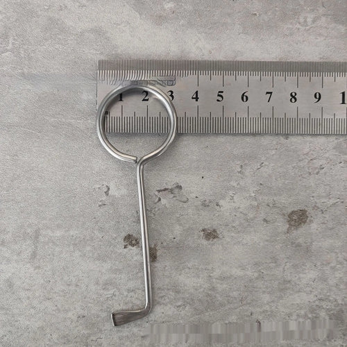Two alloy wrench tools from portable universal tool set for household repairs
