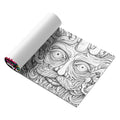 Acid tour coloured creative painting book measuring 200mm in length