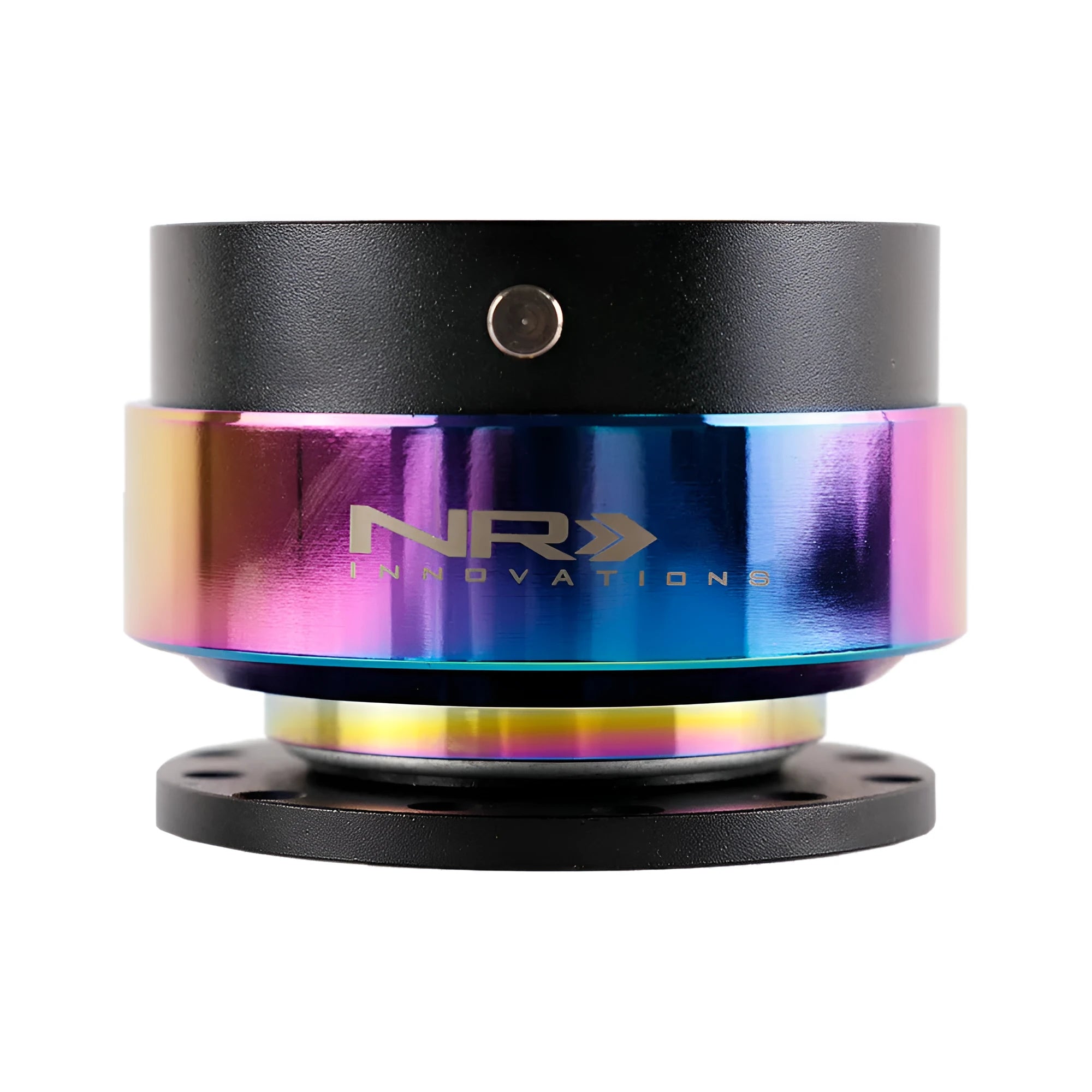 Colourful quick-release steering wheel adapter for car modification with connection base