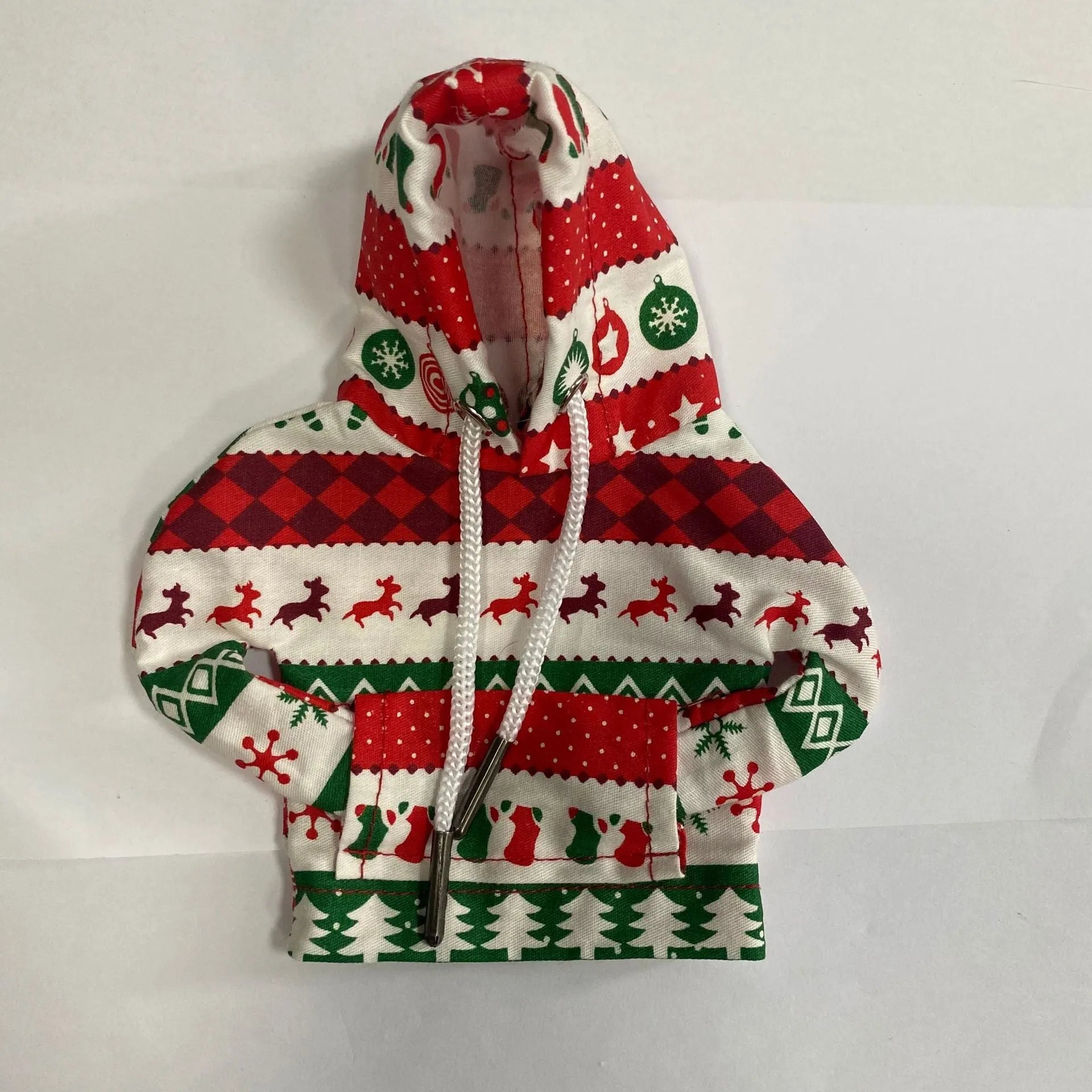 Cotton handbrake cover for car gear lever in multicolour with Christmas design options