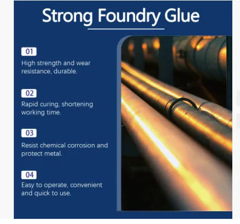 85ml tube of metal adhesive sealant for stainless steel, copper, and aluminium with push rod and tools.