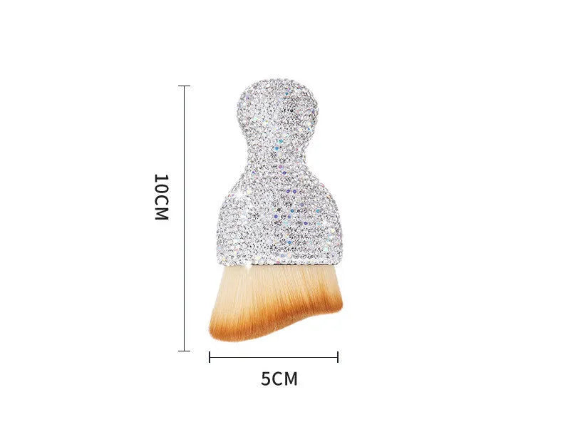 10cm long car interior soft brush for dust removal on dashboard and vents