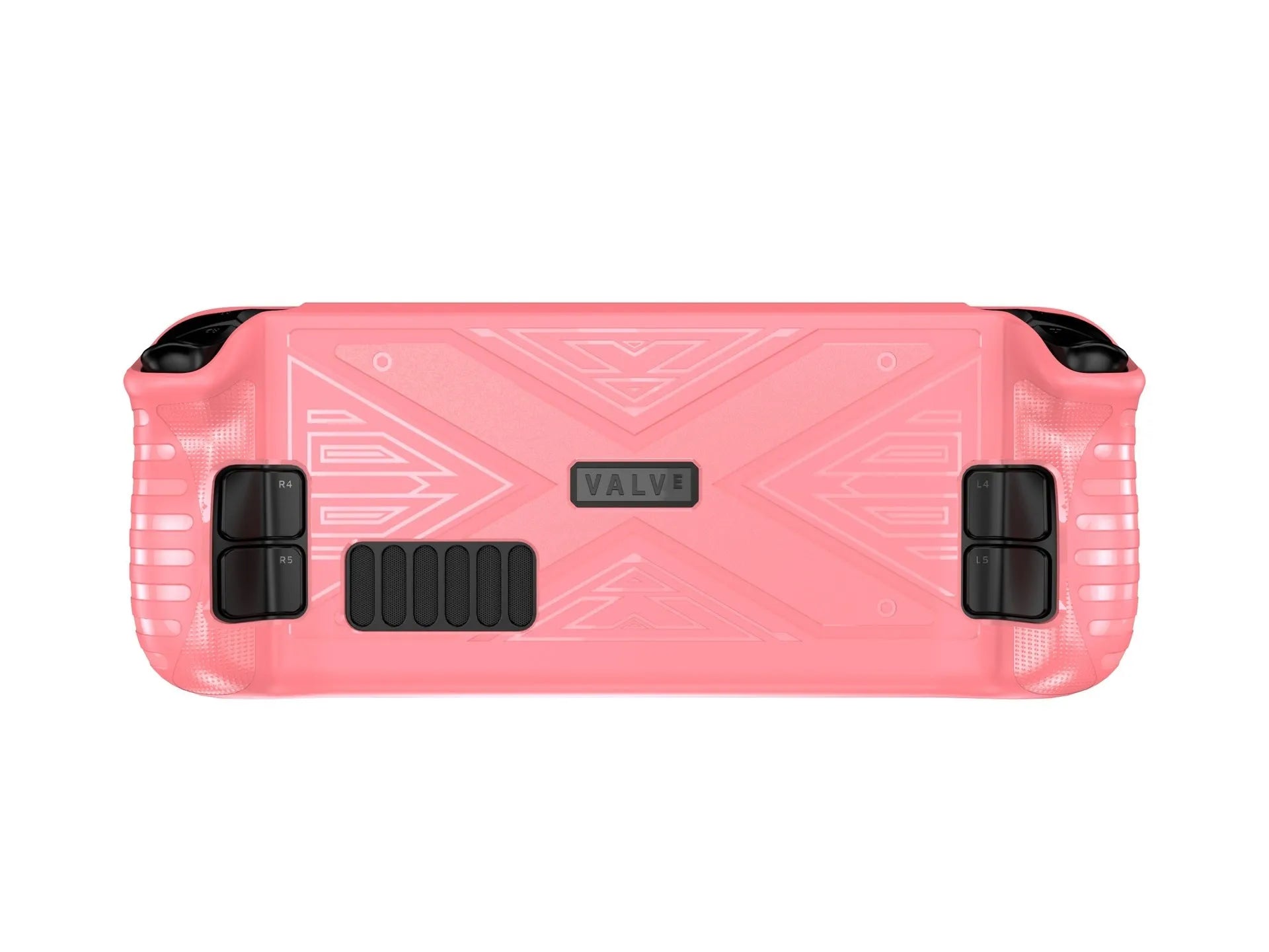 Red, blue and black TPU silicone protective cases for game consoles including Steam Deck compatibility