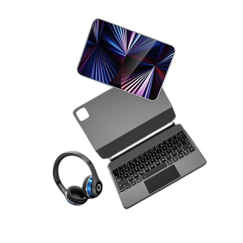 Suspension Magic Control wireless keyboard with magnetic protective cover for iPad tablets in multiple colours