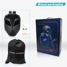 LED smart backpack with 48x48 full-colour screen, adjustable straps, and multiple compartments