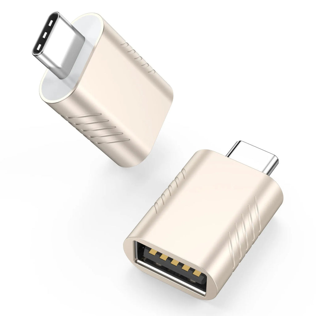 USB 4.0 to USB-C adapter with zinc alloy shell in multiple colour options for data transfer and charging