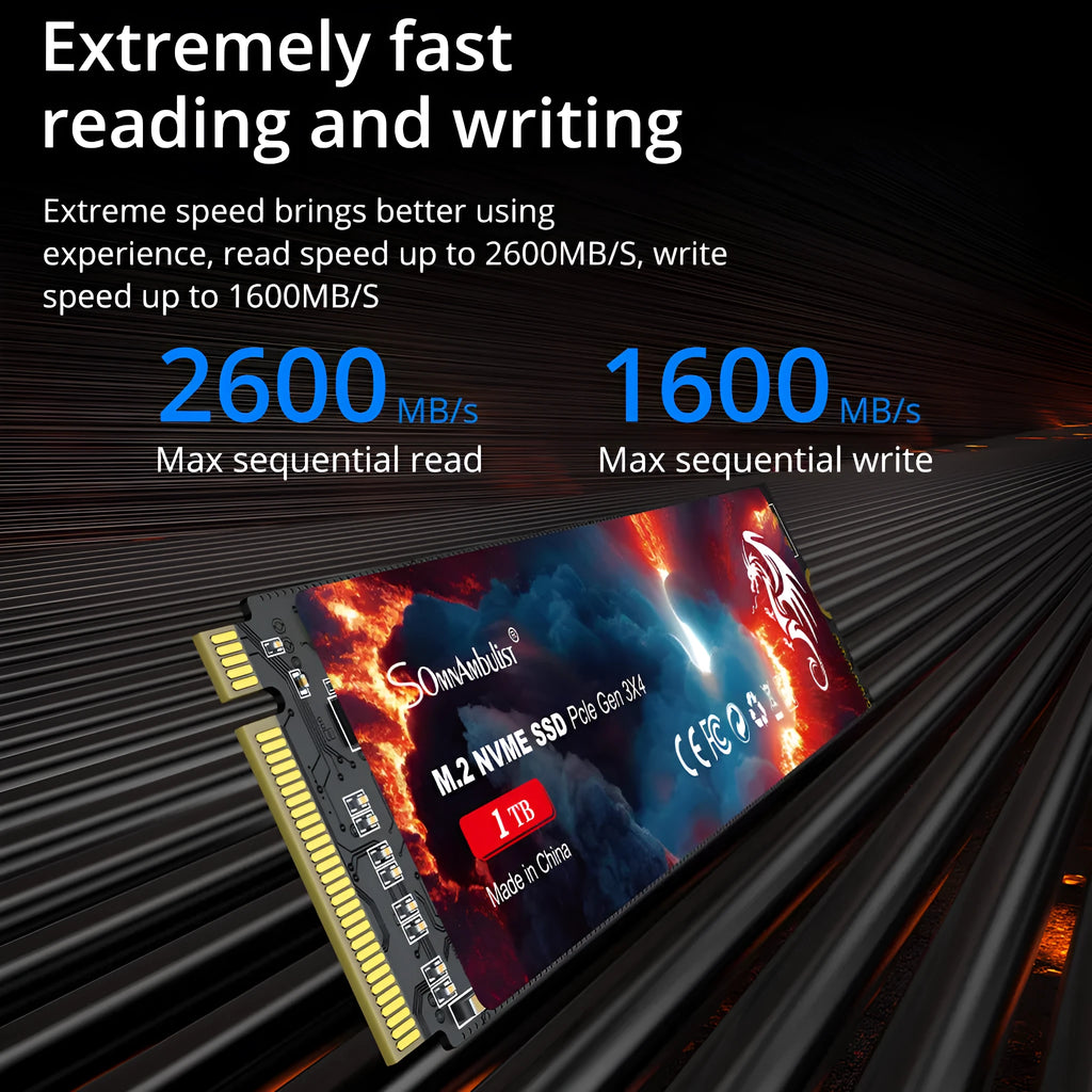 M.2 SATA solid state drive for desktop computer internal storage upgrade