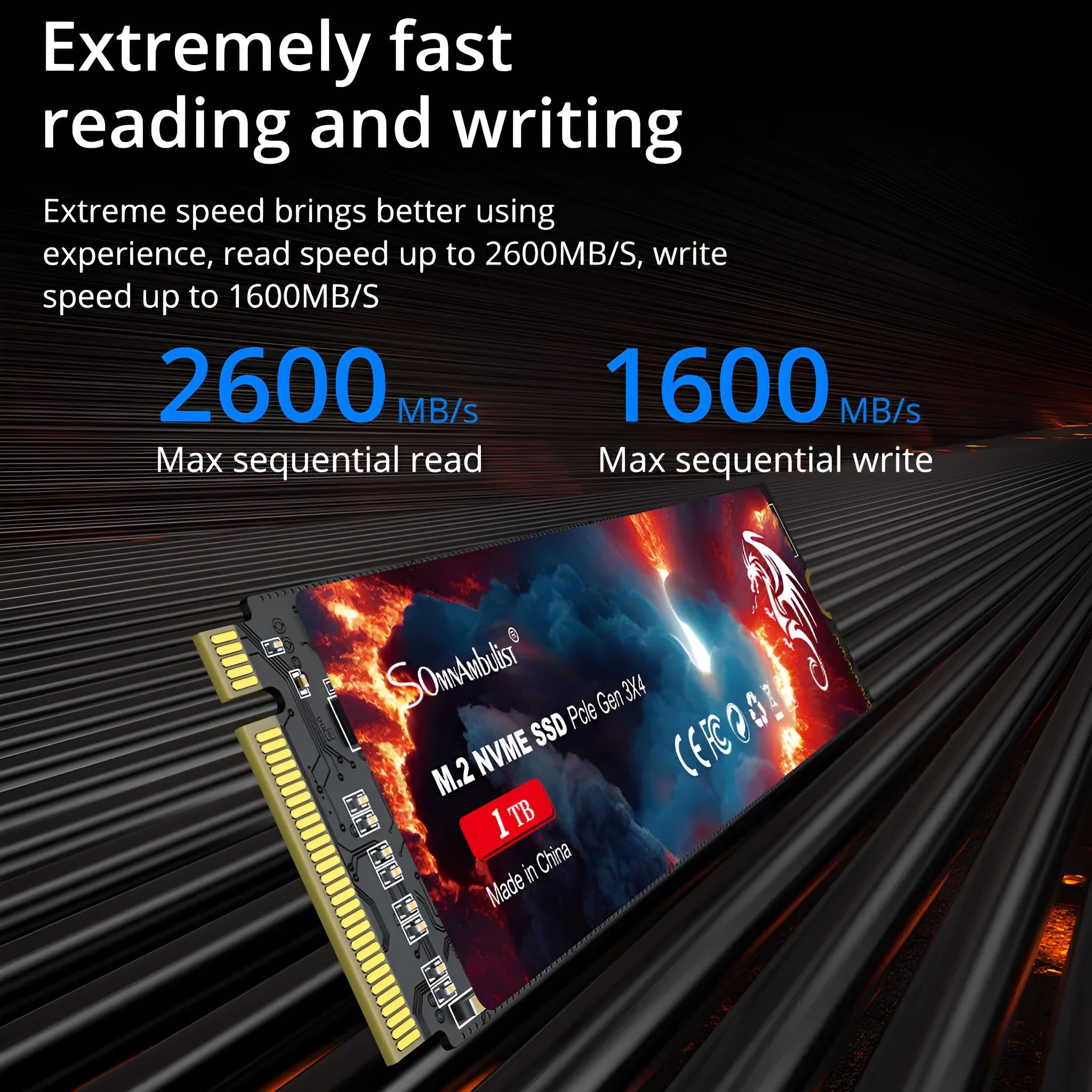 M.2 SATA solid state drive for desktop computer internal storage upgrade