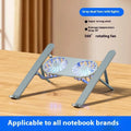 Aluminium alloy laptop cooling stand with twin fans and adjustable height mechanism in silver finish