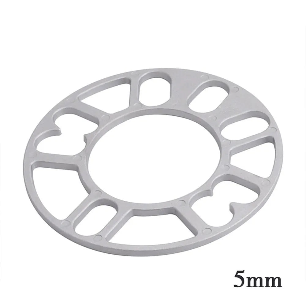 Aluminium automobile wheel hub widening gasket or ET spacer in various thicknesses