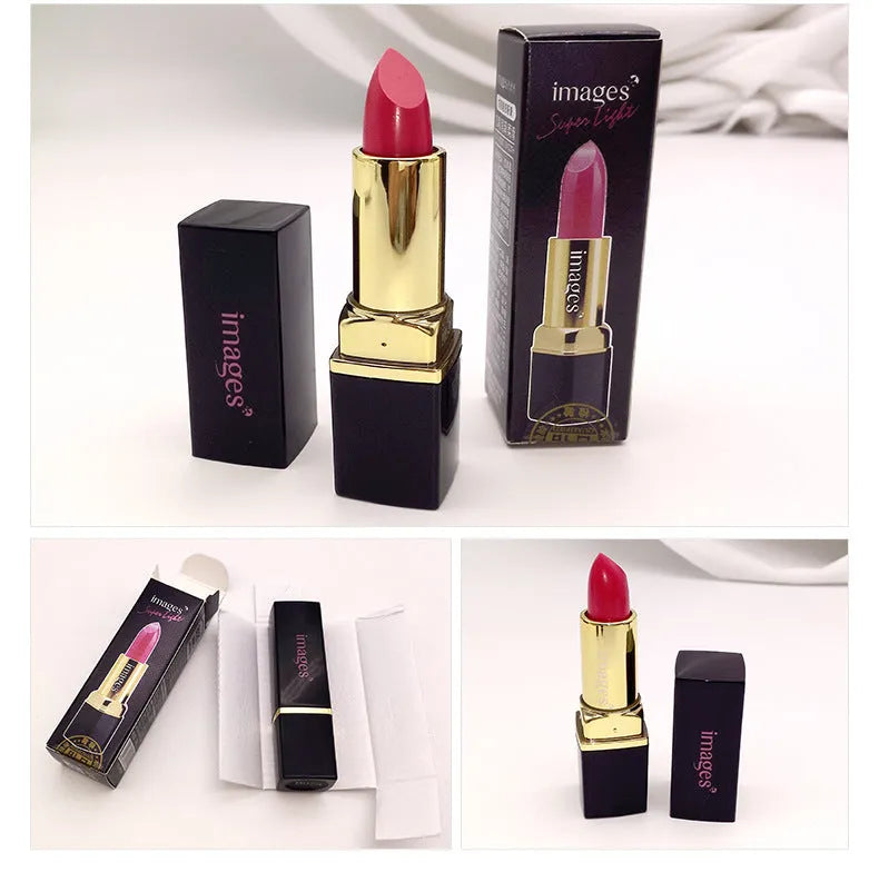 Moisturising lipstick gloss stick in 10 colours including coral red and cherry red