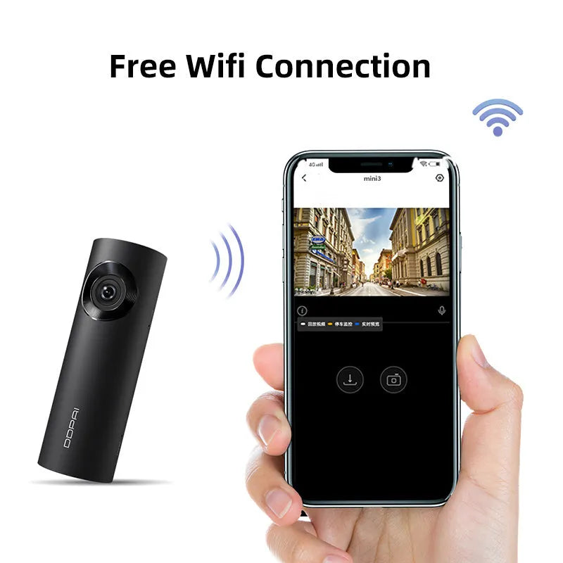 LX/TXL dash camera with Minione colour finish, 1600P recording, and built-in Wi-Fi module