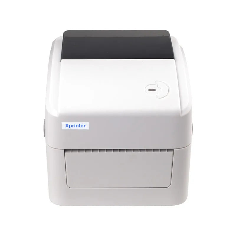 Thermal barcode printer with USB interface and compact shell design for clothing labels