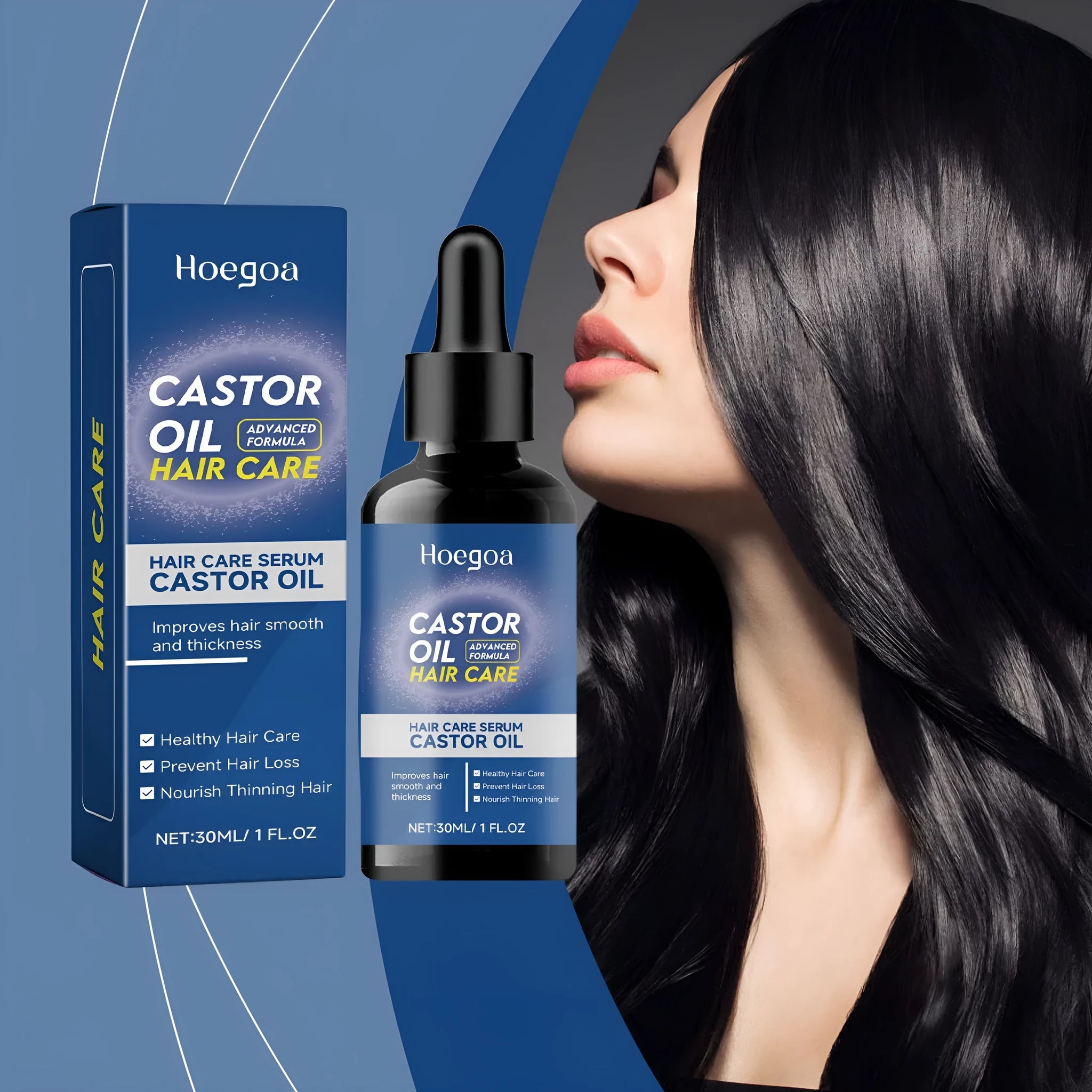 30ml hair care nursing solution bottle improves hair smoothness with conditioning oils and extracts