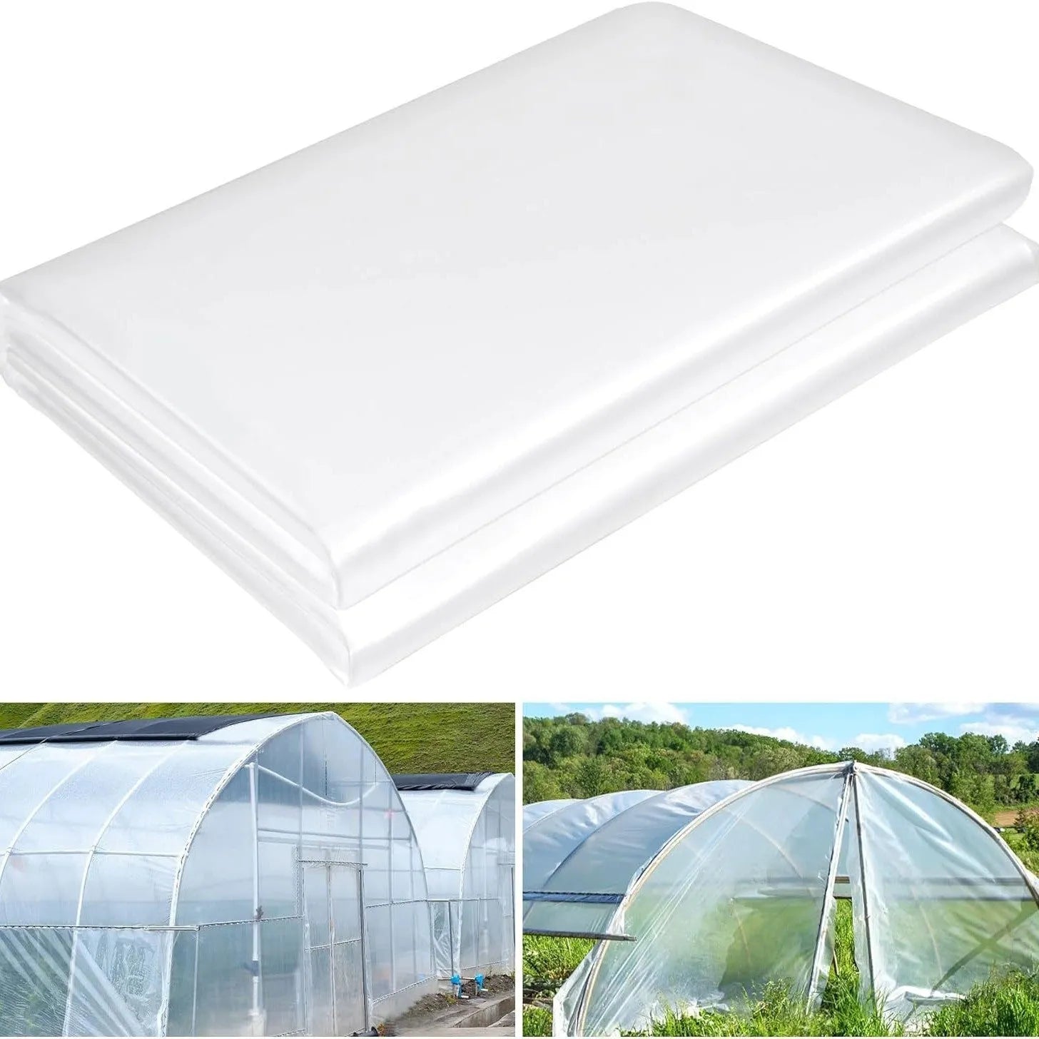 4x8 metre plastic greenhouse cold film sheet for vegetable shed insulation