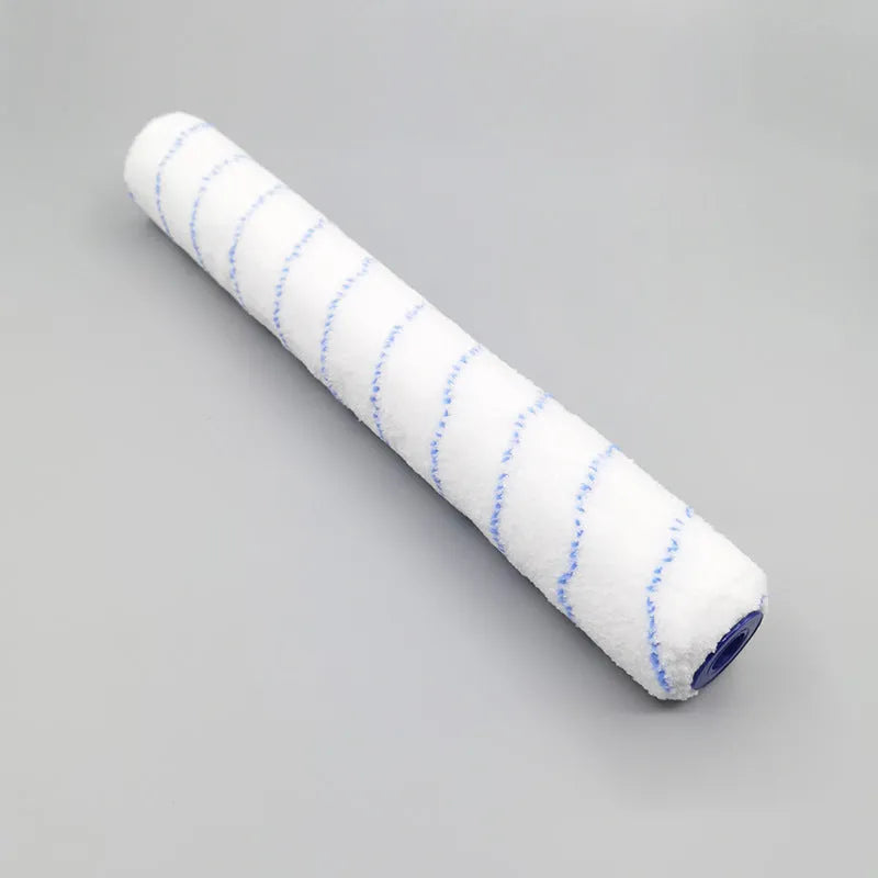 18-inch paint roller set with three brush head types and extendable handle for wall painting