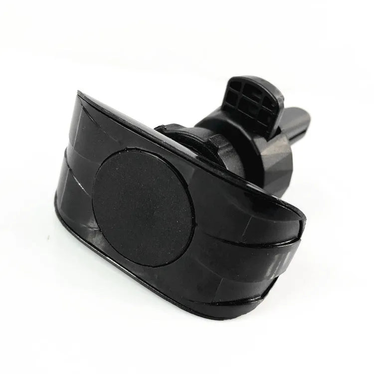 Glory Black car phone holder with adjustable clamp attached to a car air vent