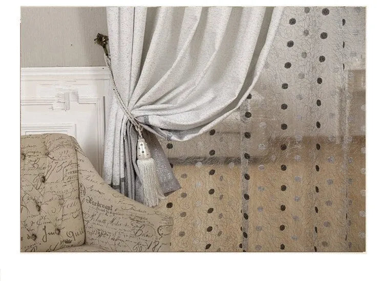 Custom blackout curtain panel available in multiple widths with hook, Korean hook, or ring hanging styles