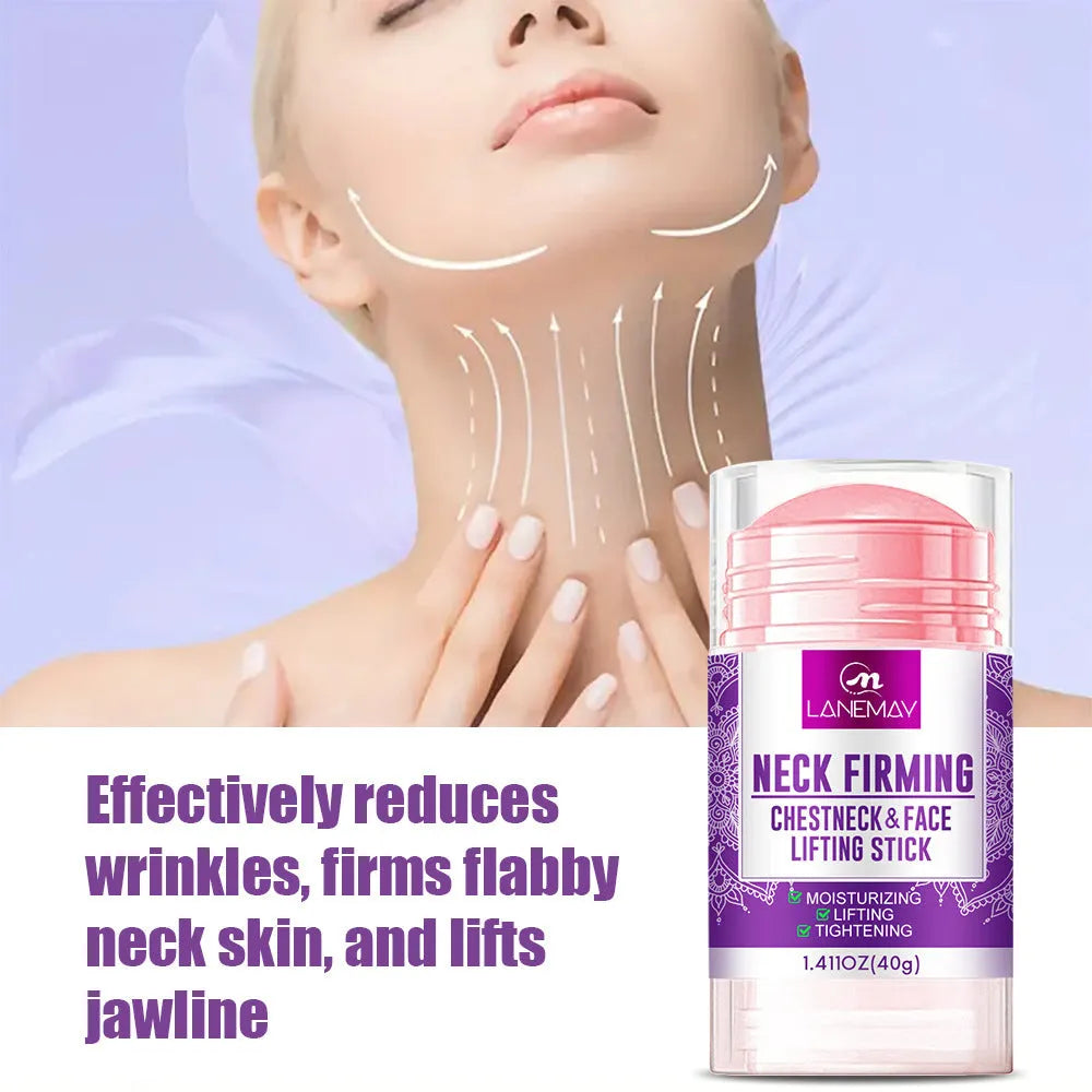 40g anti-wrinkle neck firming cream container for moisturising and skin tightening