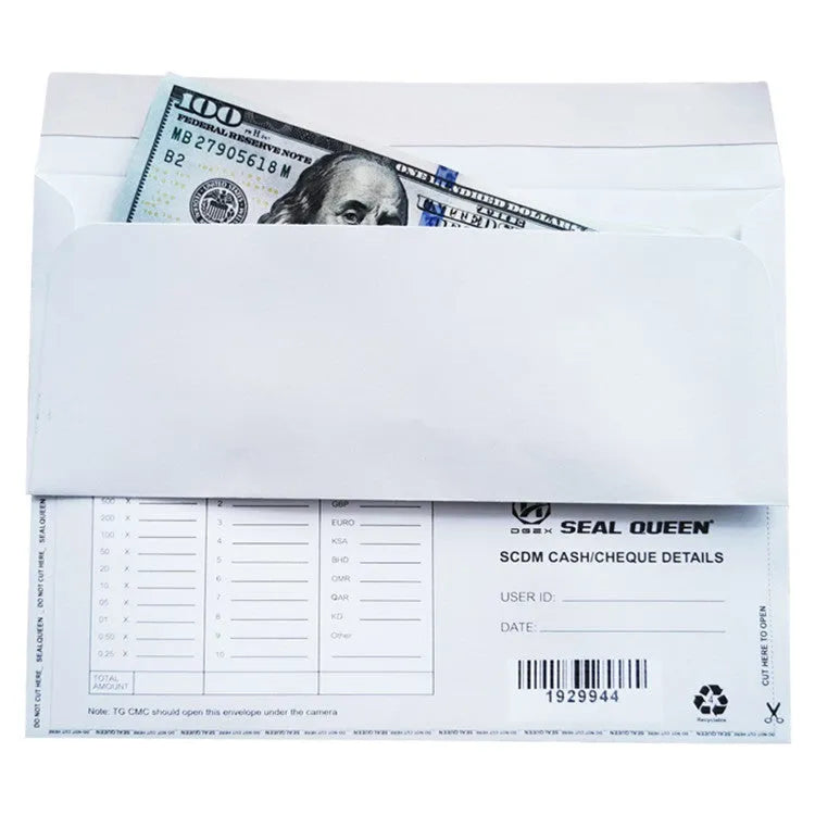 Blue tamper-evident self-adhesive confidential envelope for secure document mailing.