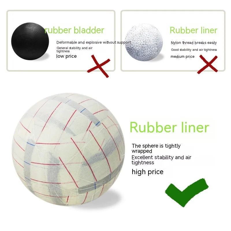 Fluorescent green Size 5 PU football with seamless thermal adhesive patch construction on grass.