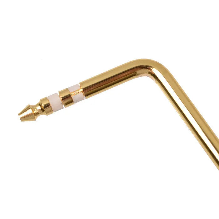 Metal guitar tremolo arm in black, blue, gold, and silver finish options