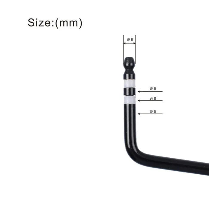 Metal guitar tremolo arm in black, blue, gold, and silver finish options