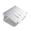 Aluminium notebook cooling bracket with rotary mechanism in silver and grey colour options