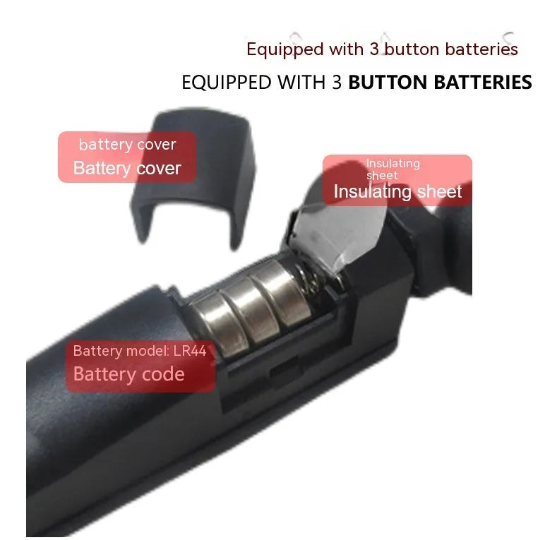 Golf putter laser aiming instrument with four style configuration options for putting practice
