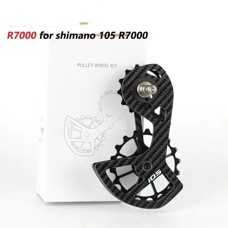 LTWOO 105 rear derailleur large pulley and dial assembly for Shimano compatibility