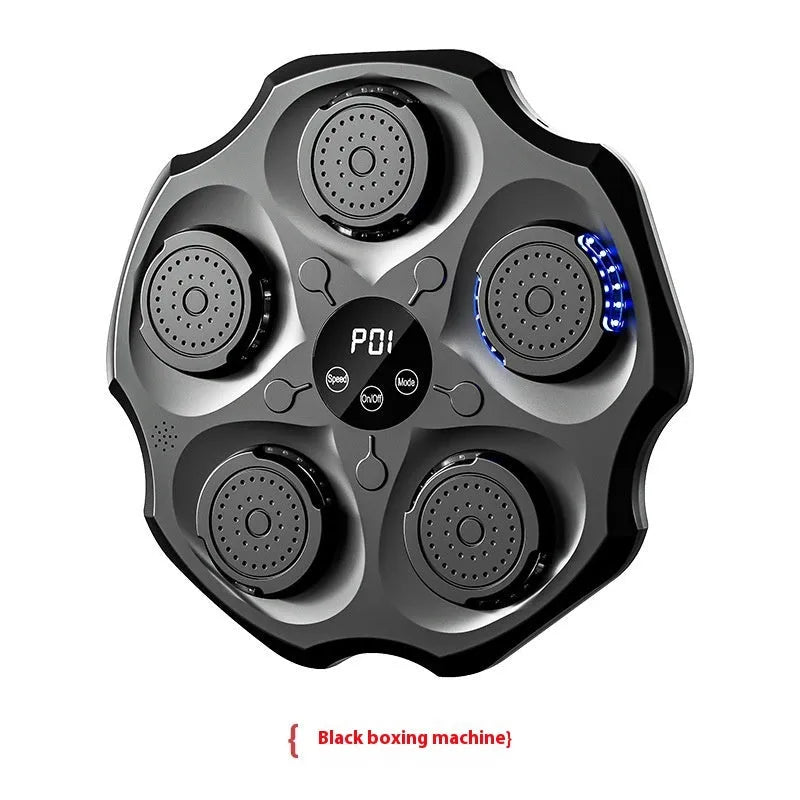 Bluetooth music boxing wall target hanging on wall with included glove for home fitness training