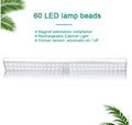 Rechargeable motion sensor LED light strip in three lengths: 190mm, 300mm, and 400mm.