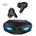 Blue Private Model K55 wireless Bluetooth gaming headset with TWS and Bluetooth 5.0