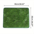 Artificial grass dog toilet training mat for indoor pet training in three size options