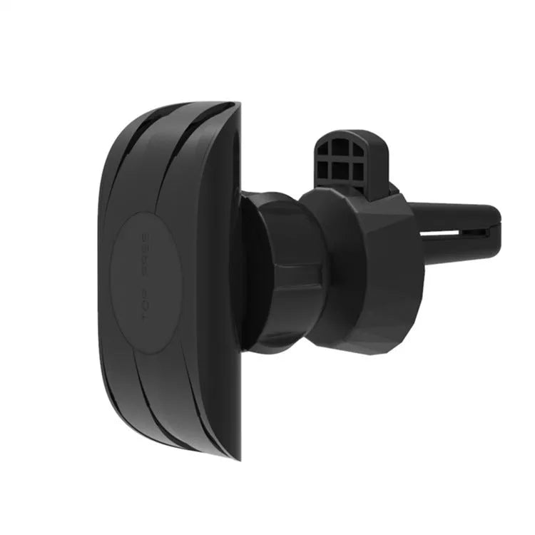 Glory Black car phone holder with adjustable clamp attached to a car air vent