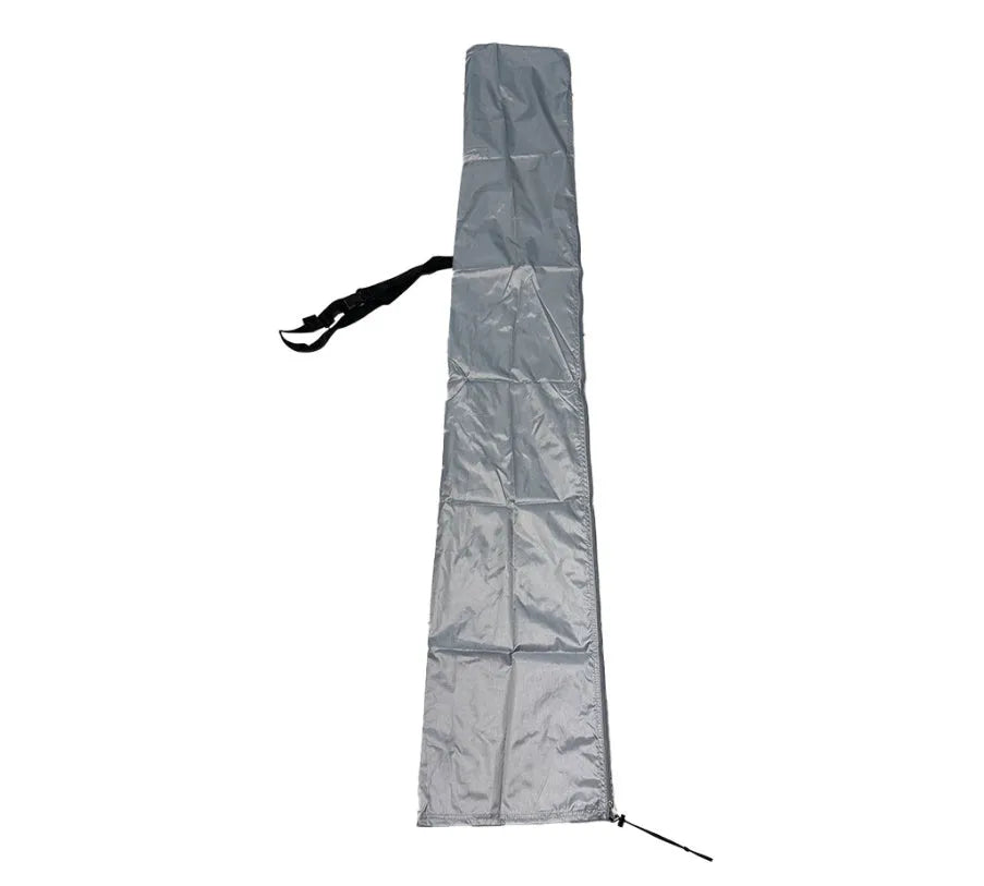 Waterproof black outdoor offset banana umbrella cover for garden furniture protection