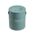 USB rechargeable portable bedroom humidifier with 1.1 litre capacity in green colour