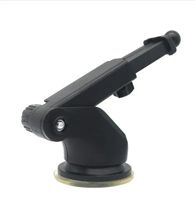 Universal car phone bracket with telescopic long rod and ABS plastic construction